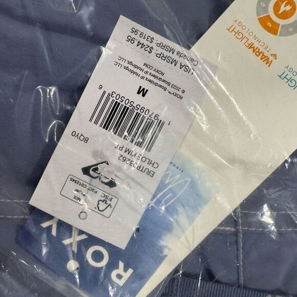 New Roxy Women's Chloe Kim Pant Wild Wind Purple - Picture 8 of 10